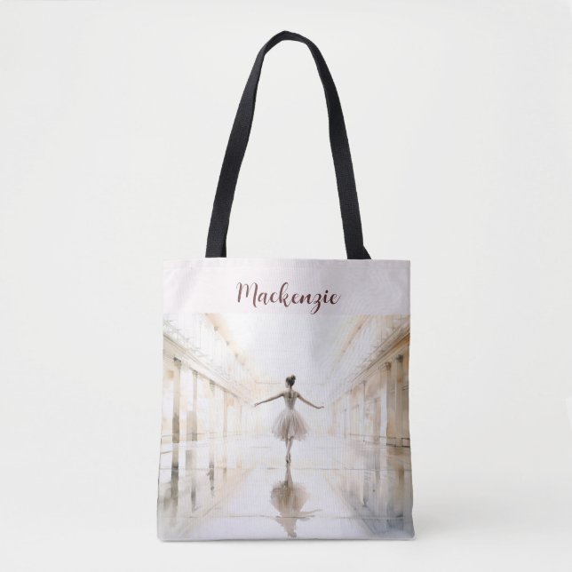 Balé Tote Bag, Personalizado com Cotação (Frente)
