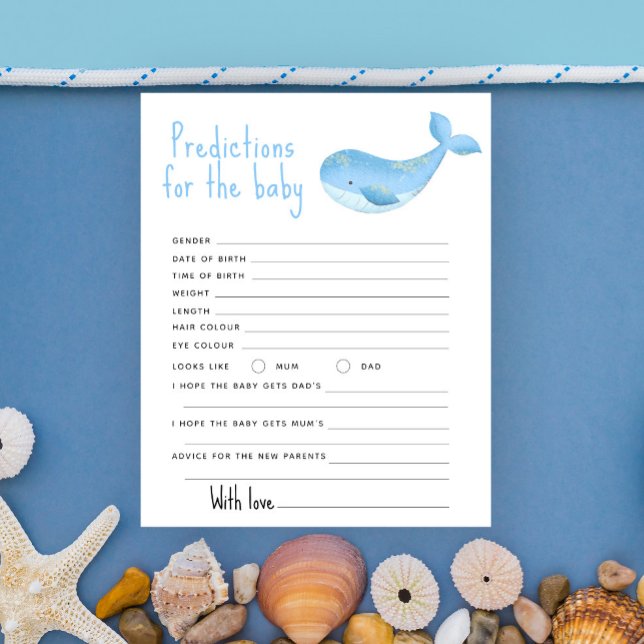 Baleia aquarela - previsões e conselho (Criador carregado)