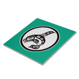 Baleia Assassina de Arte Negra Nativa Americana