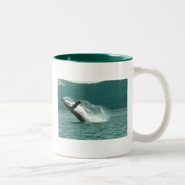 Baleia de Alaska da baía de geleira, caneca (Direita)