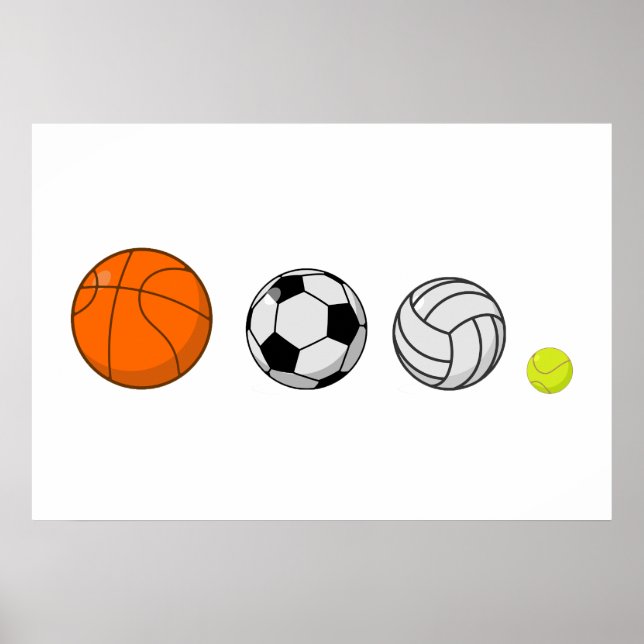 Ball Sports Poster (Frente)