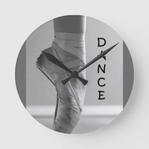 BALLERINA ADORA O RELÓGIO DE PAREDE DE DANÇA