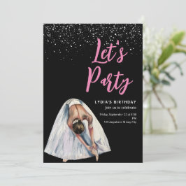 Ballerina Birthday - Balé de Convite Dancer Birthd