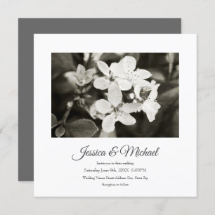 Ballerina Blossoms Convite Vintage