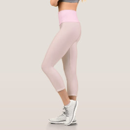 Ballerina Cor-de-Rosa Alta Capris Isenta