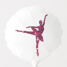 Ballerina cor-de-rosa cintilante