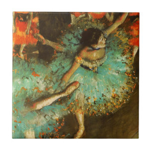 Ballerina Dance Green Dancer Edger Degas Painting