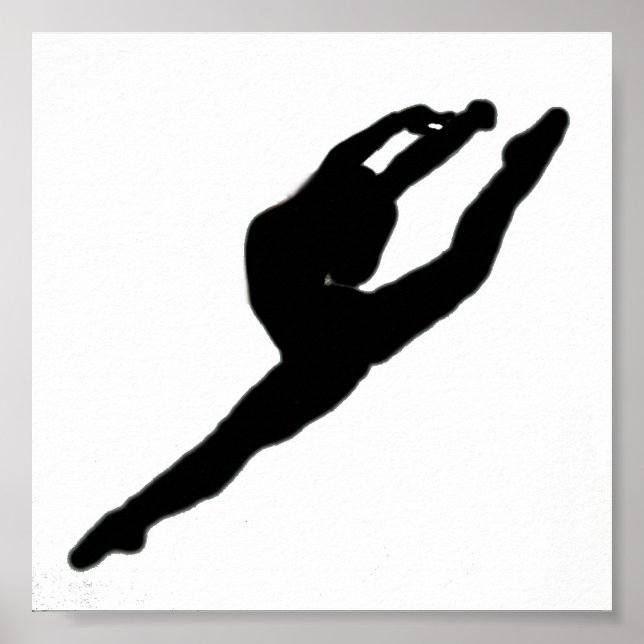 Ballerina Dancer Poster (Frente)