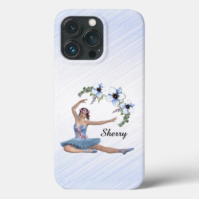 Ballerina em Nome Pessoal Azul (Verso)