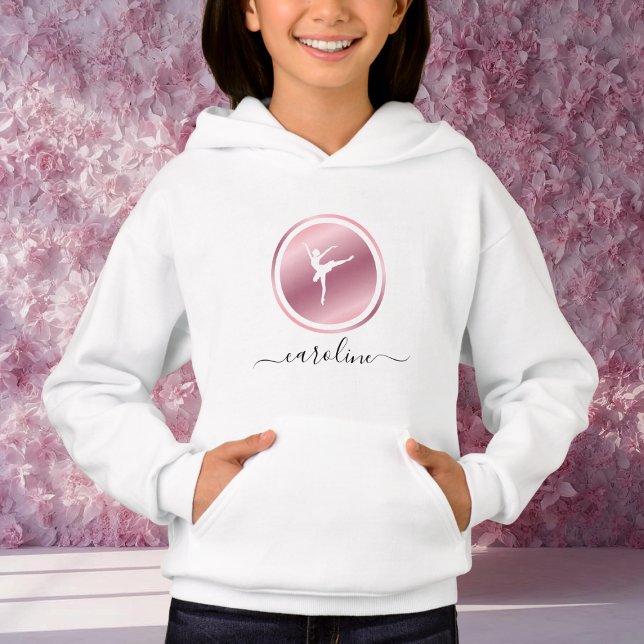 Ballerina Girls Balé Rosa Rosa Cor-de-Rosa Dourada (Criador carregado)