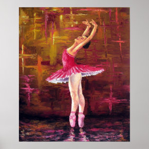 "Ballerina" Impressão