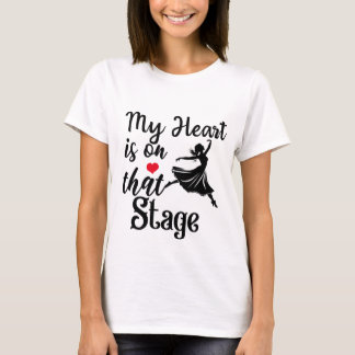 Ballerina Mãe Tee, Dança Mãe Camisa