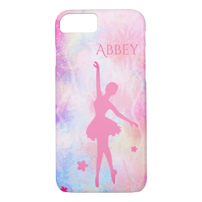 Ballerina Pastel - capas de iphone Personalizada R (Verso)