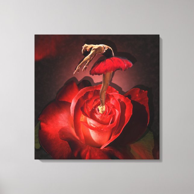 Ballerina Rosa - Canvas (Frente)