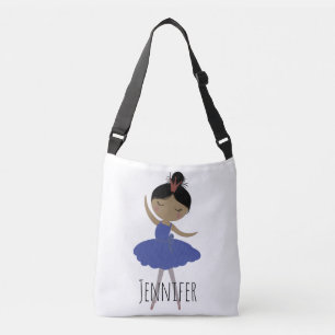 Ballerina Tote Bag, Garota de Pele Castanha Doce