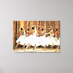 Ballerinas - Balé de Canvas
