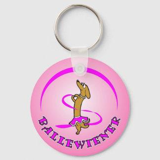 Ballewiener Dachshund Themed Chaveiro