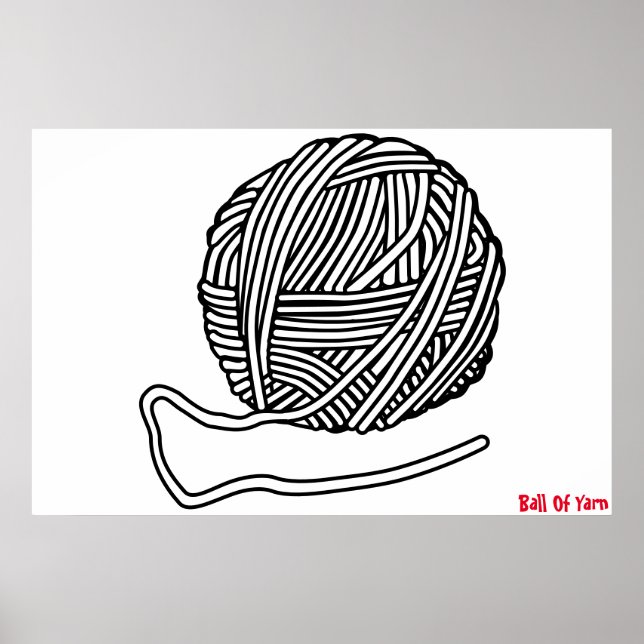 Ballof Yarn Poster (Frente)