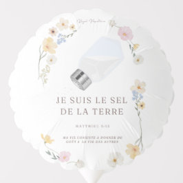 Ballon "Je suis le sel de la terre"