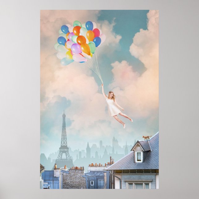 Balloon Girl Poster (Frente)
