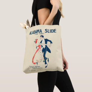 Ballroom Dancing Fox Trot Alabama Slide Tote Bag