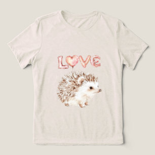 Balões de Amor Coração Rosaouriço Fofinho