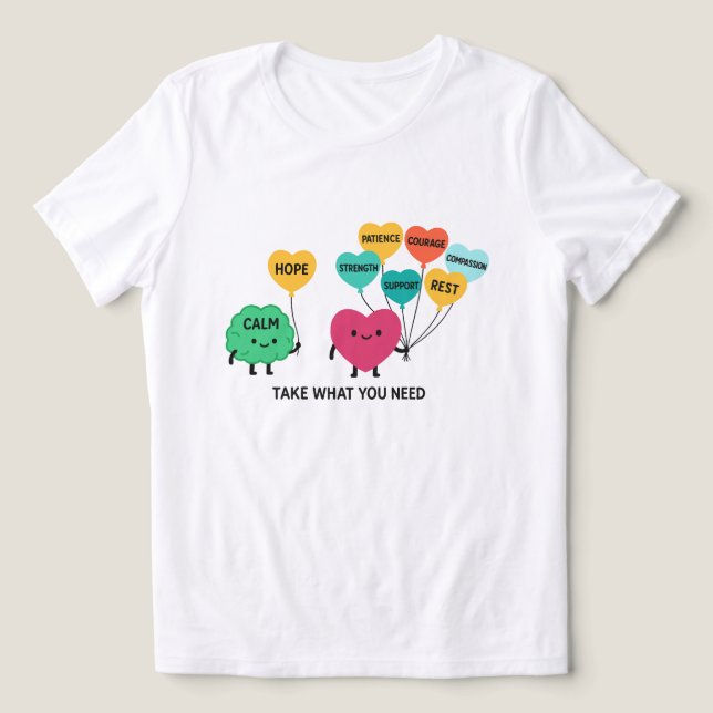 Balões de Apoio à Saúde Mental (Design frontal)