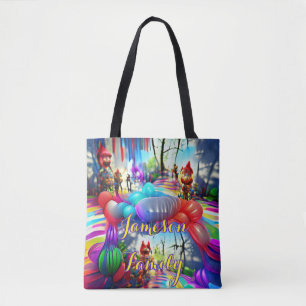 Balões de Boas-vindas da família Beach Tote Bag