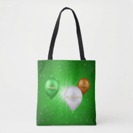 Balões irlandeses do Dia de Patrick - Tote Bag