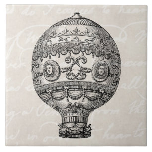 Balões velhos do dirigível retro do balão de ar