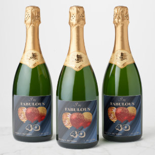 Balões vermelhos chic Dourados e brilhantes Noivad