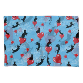 Balões vermelhos voadores