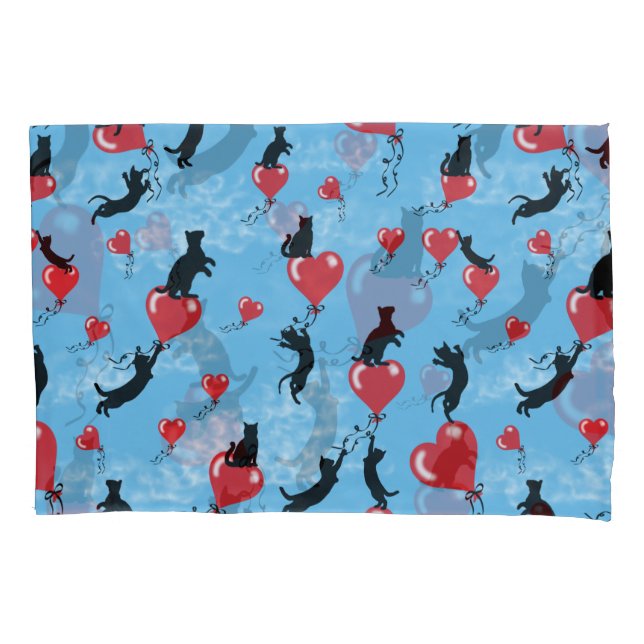 Balões vermelhos voadores (Frente-Esquerda)