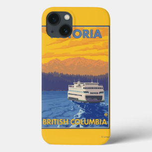 Balsa e montanhas - Victoria, BC Canadá