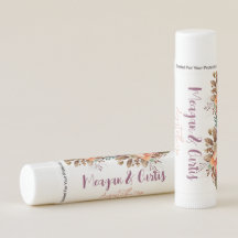 Bálsamo Labial Festa de Casamento com Flores Tropi