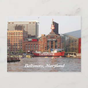 Baltimore, cartão postal de Maryland