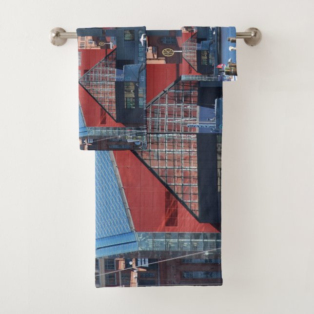 Baltimore Inner Harbor Bathroom Conjunto de Toalha (Insitu)