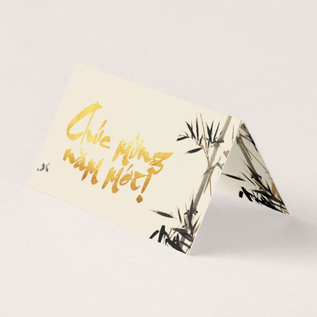 Bamboo Fishes Vietnamita Novo Pacote de Ano Dobrad (Frente)