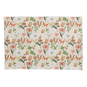 Bamboo Floral Daisy Shamrocks Farmhouse
