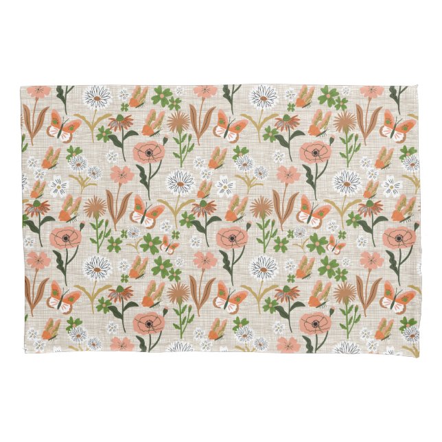 Bamboo Floral Daisy Shamrocks Farmhouse (Frente-Esquerda)