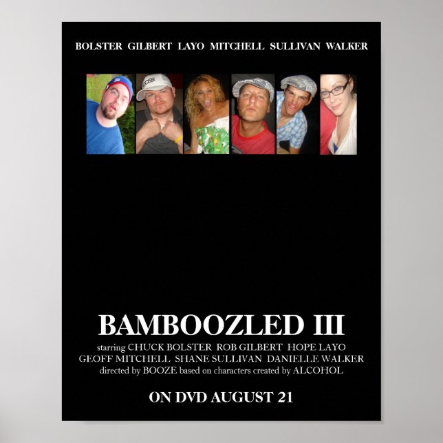 BAMBOOZLED 3 - Poster de filme oficial (Frente)