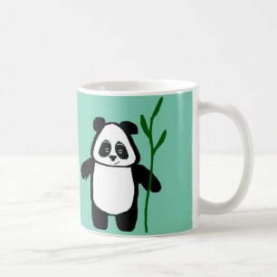 Bambu a caneca da panda