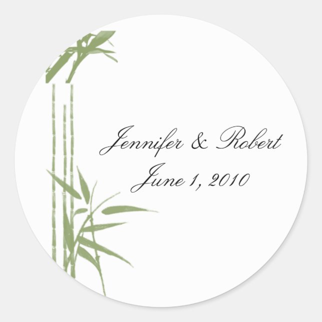 Bambu - Cartazes de envelopes de beleza e adesivos (Frente)