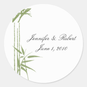 Bambu - Cartazes de envelopes de beleza e adesivos