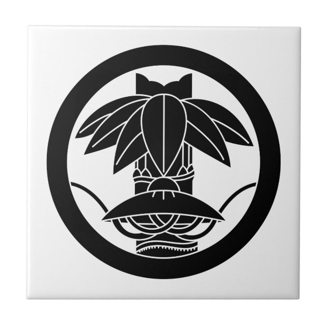 Bambu e costurar o chapéu em círculo (Frente)