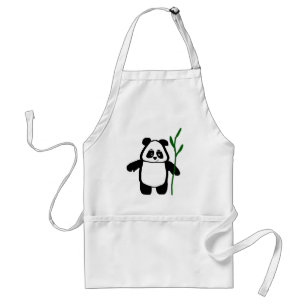 Bambu o avental da panda