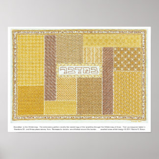 Bamidbar: na poster de Selvagem com texto