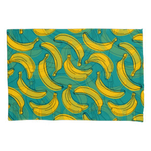 Banana Amarela: Vintagem de Contorno Preta