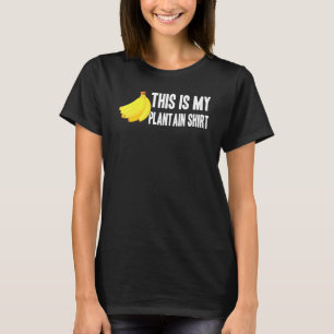 Banana Este É O Meu Vegetal De Camisas