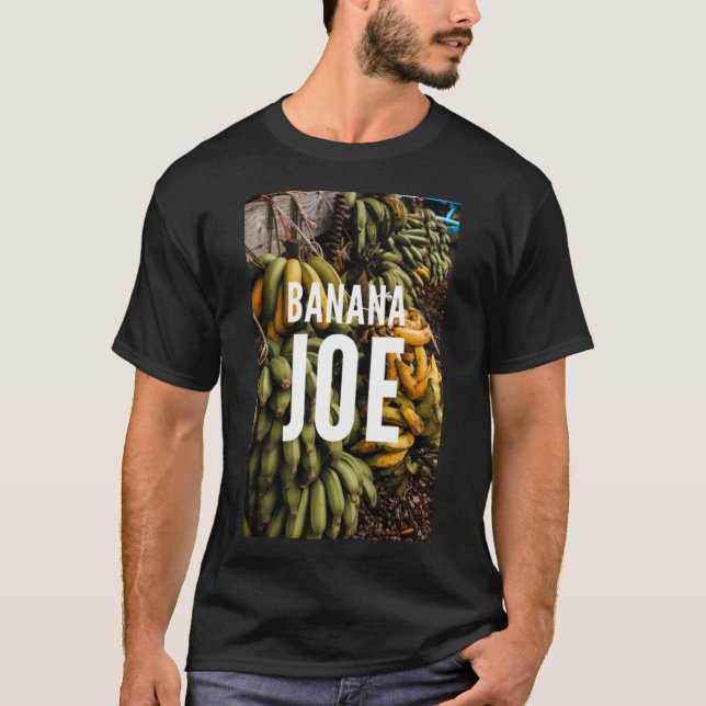 Banana Joe. Camiseta Clássica de Design de Praia (Frente)